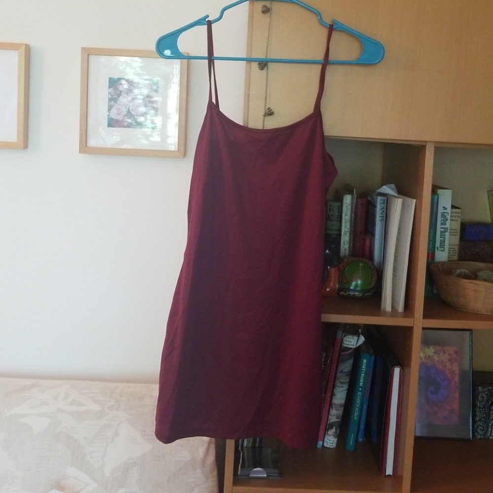 Burgundy Slip